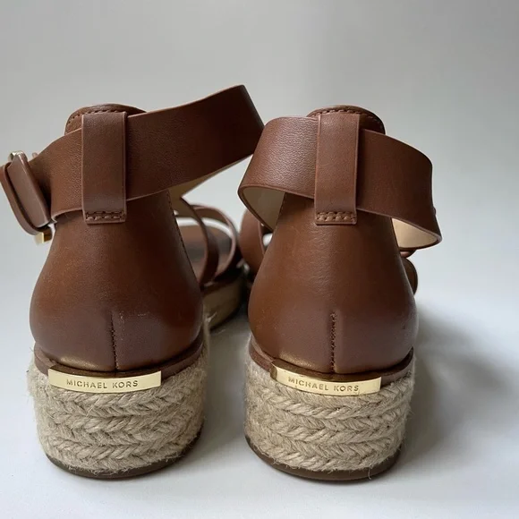Michael Kors Abbot Sandals Wedge Espadrille - Picture 5 of 10